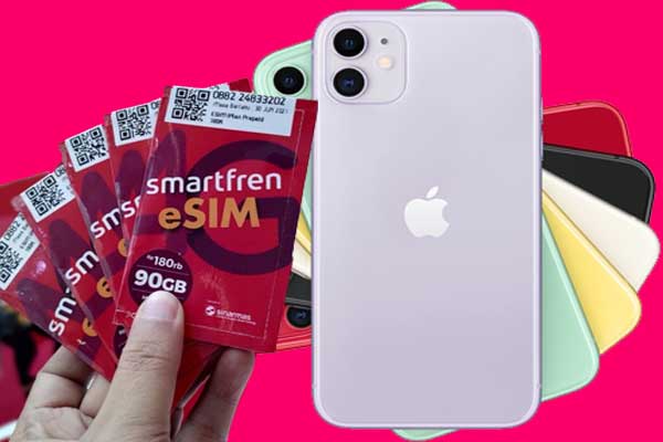 smartfren-eSIM iPhone 11