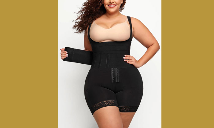 hourglass shapewear with smooth wrap