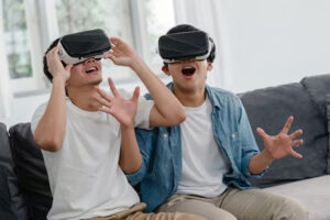 hiburan virtual reality