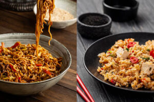 mie goreng dan nasi goreng